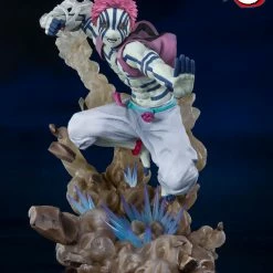 Maybang's Collectibles Bandai Demon Slayer Kimetsu No Yaiba The Movie Mugen Train FiguartsZERO Akaza (Upper Three)