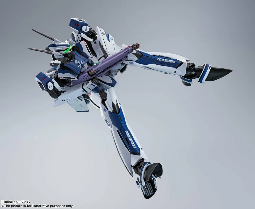 Maybang's Collectibles Bandai Macross Frontier DX Chogokin VF-25 Messiah Valkyrie (Worldwide Anniversary Ver.) Diecast Action Figure 3 Maybang's Collectibles Bandai Macross Frontier DX Chogokin VF-25 Messiah Valkyrie (Worldwide Anniversary Ver.) Diecast Action Figure