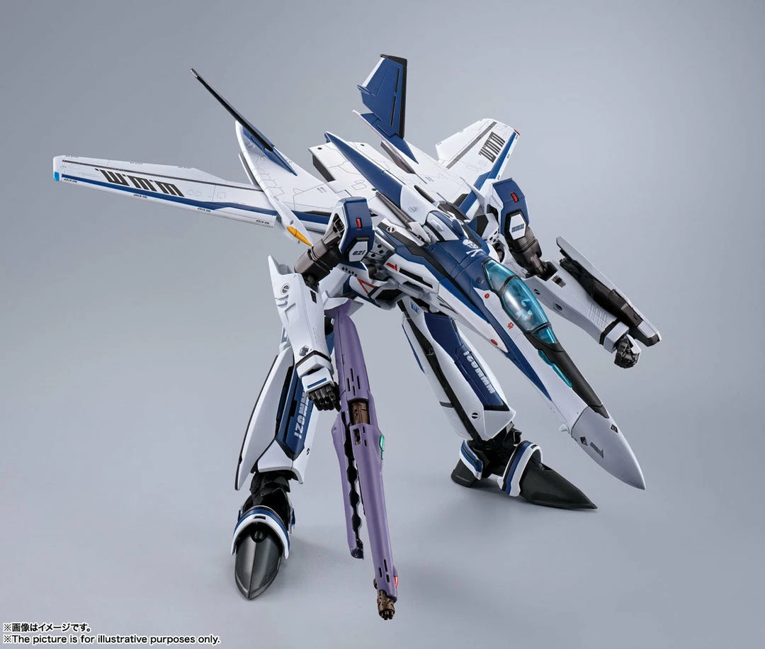 Maybang's Collectibles Bandai Macross Frontier DX Chogokin VF-25 Messiah Valkyrie (Worldwide Anniversary Ver.) Diecast Action Figure 9 Maybang's Collectibles Bandai Macross Frontier DX Chogokin VF-25 Messiah Valkyrie (Worldwide Anniversary Ver.) Diecast Action Figure