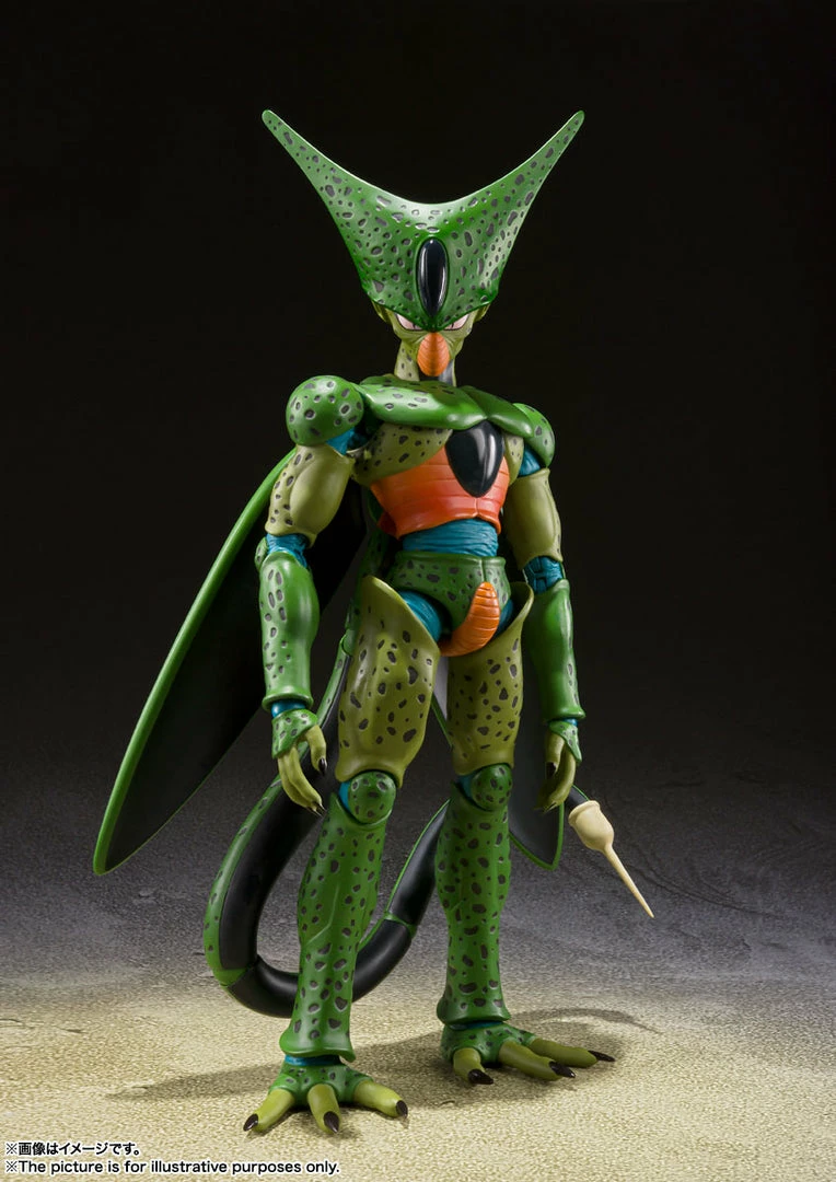Maybang's Collectibles Bandai S.H.Figuarts Dragon Ball Z Cell (First Form) Action Figure 2 Maybang's Collectibles Bandai S.H.Figuarts Dragon Ball Z Cell (First Form) Action Figure