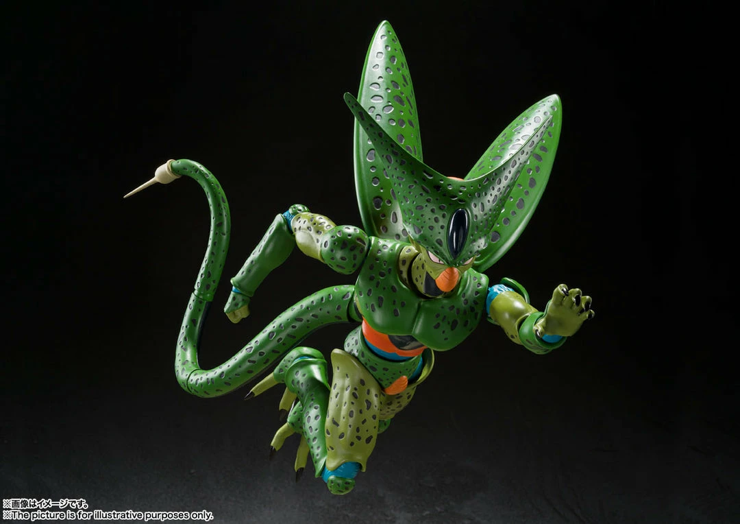 Maybang's Collectibles Bandai S.H.Figuarts Dragon Ball Z Cell (First Form) Action Figure 3 Maybang's Collectibles Bandai S.H.Figuarts Dragon Ball Z Cell (First Form) Action Figure