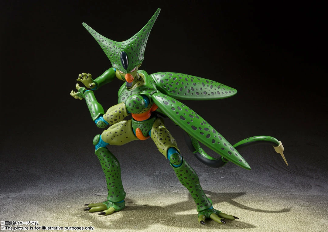Maybang's Collectibles Bandai S.H.Figuarts Dragon Ball Z Cell (First Form) Action Figure 5 Maybang's Collectibles Bandai S.H.Figuarts Dragon Ball Z Cell (First Form) Action Figure
