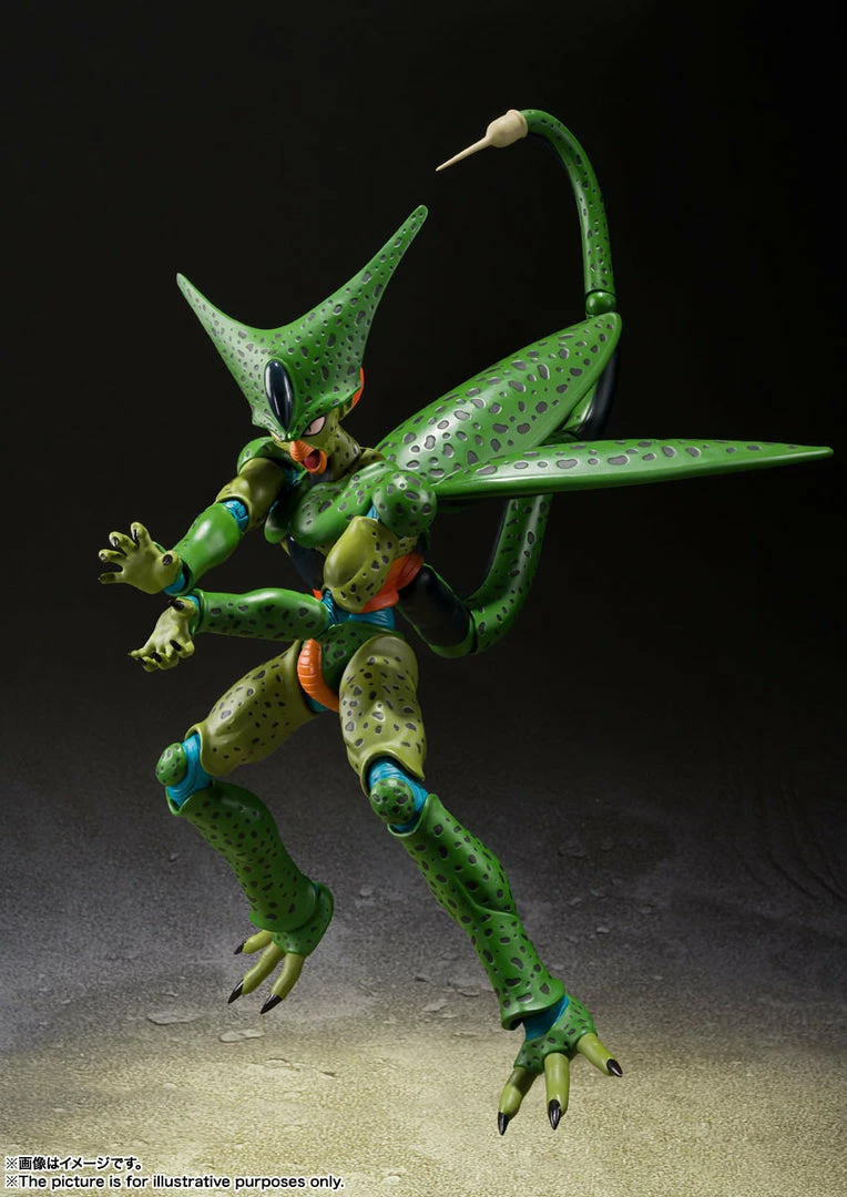 Maybang's Collectibles Bandai S.H.Figuarts Dragon Ball Z Cell (First Form) Action Figure 6 Maybang's Collectibles Bandai S.H.Figuarts Dragon Ball Z Cell (First Form) Action Figure