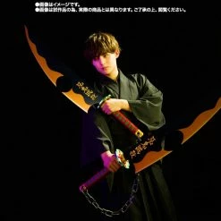 Maybang's Collectibles Bandai Spirits Tamashii Nations Demon Slayer: Kimetsu No Yaiba Proplica Tengen Uzui's Nichirin Swords Prop Replicas 14 Maybang's Collectibles Bandai Spirits Tamashii Nations Demon Slayer: Kimetsu No Yaiba Proplica Tengen Uzui's Nichirin Swords Prop Replicas