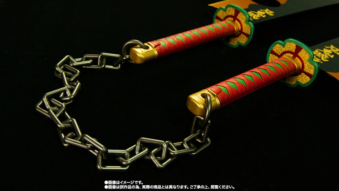 Maybang's Collectibles Bandai Spirits Tamashii Nations Demon Slayer: Kimetsu No Yaiba Proplica Tengen Uzui's Nichirin Swords Prop Replicas 8 Maybang's Collectibles Bandai Spirits Tamashii Nations Demon Slayer: Kimetsu No Yaiba Proplica Tengen Uzui's Nichirin Swords Prop Replicas