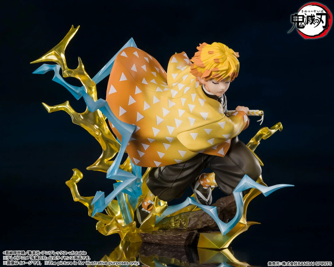 Maybang's Collectibles Bandai Demon Slayer Kimetsu No Yaiba FiguartsZERO Zenitsu Agatsuma (Thunder Flash Ver.) 3 Maybang's Collectibles Bandai Demon Slayer Kimetsu No Yaiba FiguartsZERO Zenitsu Agatsuma (Thunder Flash Ver.)