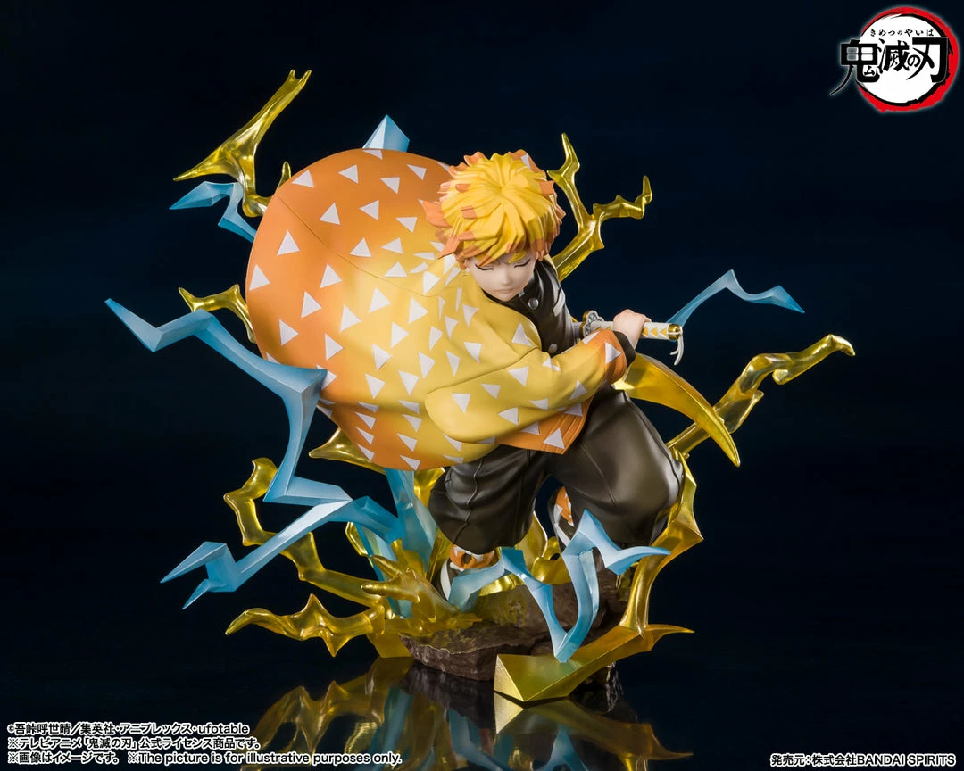 Maybang's Collectibles Bandai Demon Slayer Kimetsu No Yaiba FiguartsZERO Zenitsu Agatsuma (Thunder Flash Ver.) 2 Maybang's Collectibles Bandai Demon Slayer Kimetsu No Yaiba FiguartsZERO Zenitsu Agatsuma (Thunder Flash Ver.)