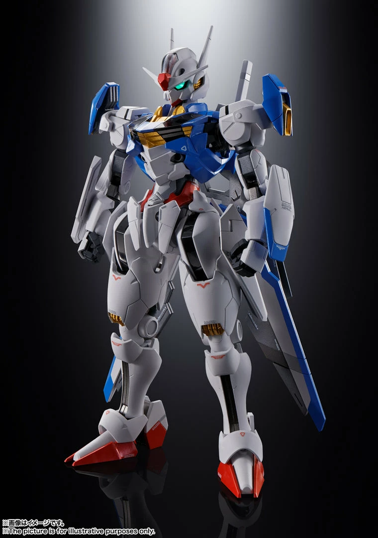Maybang's Collectibles Bandai Mobile Suit Gundam: The Witch From Mercury Chogokin Gundam Aerial Diecast Action Figure 2 Maybang's Collectibles Bandai Mobile Suit Gundam: The Witch From Mercury Chogokin Gundam Aerial Diecast Action Figure