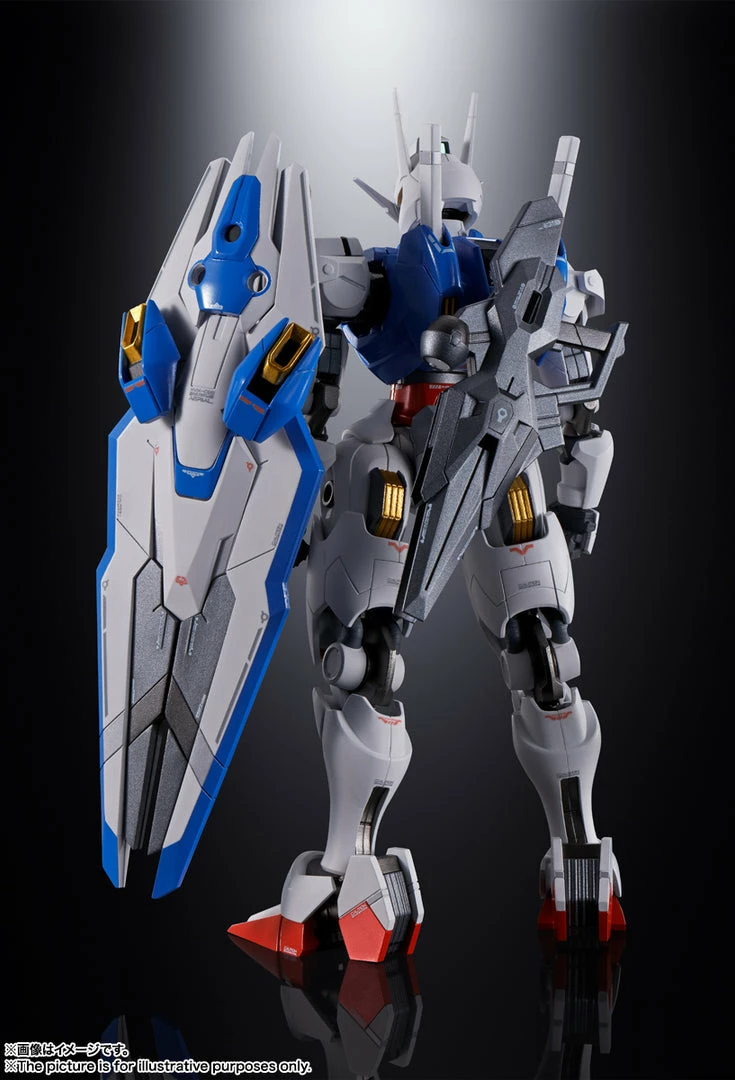 Maybang's Collectibles Bandai Mobile Suit Gundam: The Witch From Mercury Chogokin Gundam Aerial Diecast Action Figure 4 Maybang's Collectibles Bandai Mobile Suit Gundam: The Witch From Mercury Chogokin Gundam Aerial Diecast Action Figure