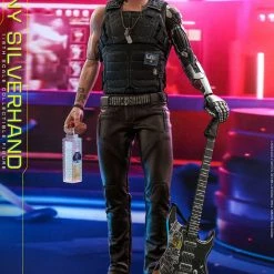 Maybang's Collectibles Hot Toys Video Game Masterpiece Series Cyberpunk 2077 Johnny Silverhand 1/6 Scale 12" Collectible Figure