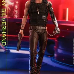 Maybang's Collectibles Hot Toys Video Game Masterpiece Series Cyberpunk 2077 Johnny Silverhand 1/6 Scale 12" Collectible Figure