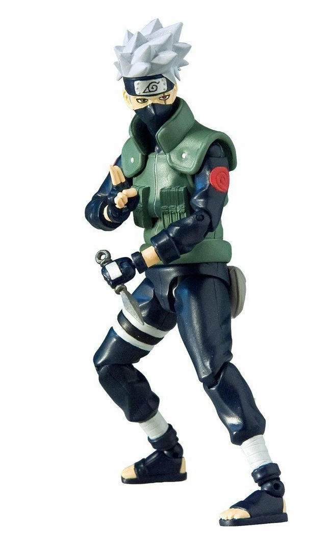 Maybang's Collectibles Toynami Naruto Shippuden Kakashi 4" Poseable Action Figures - Encore Series 1 Maybang's Collectibles Toynami Naruto Shippuden Kakashi 4" Poseable Action Figures - Encore Series
