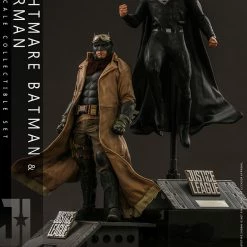 Maybang's Collectibles Hot Toys DC Zack Snyder’s Justice League TMS038 Batman (Knightmare) And Superman (Black Suit) 1/6 Scale Collectible Figure Set