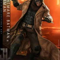Maybang's Collectibles Hot Toys DC Zack Snyder’s Justice League TMS038 Batman (Knightmare) And Superman (Black Suit) 1/6 Scale Collectible Figure Set 40 Maybang's Collectibles Hot Toys DC Zack Snyder’s Justice League TMS038 Batman (Knightmare) And Superman (Black Suit) 1/6 Scale Collectible Figure Set