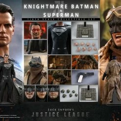 Maybang's Collectibles Hot Toys DC Zack Snyder’s Justice League TMS038 Batman (Knightmare) And Superman (Black Suit) 1/6 Scale Collectible Figure Set 71 Maybang's Collectibles Hot Toys DC Zack Snyder’s Justice League TMS038 Batman (Knightmare) And Superman (Black Suit) 1/6 Scale Collectible Figure Set