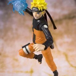 Maybang's Collectibles Bandai Tamashii Nations Naruto S.H.Figuarts Naruto Uzumaki (Best Selection) Action Figure