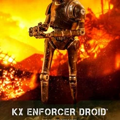 Maybang's Collectibles Hot Toys Star Wars: The Book Of Boba Fett KX Enforcer Droid 1/6 Scale Collectibles Figure