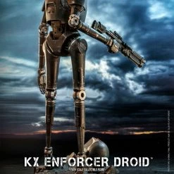 Maybang's Collectibles Hot Toys Star Wars: The Book Of Boba Fett KX Enforcer Droid 1/6 Scale Collectibles Figure