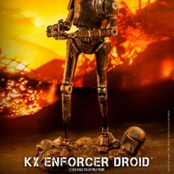 Maybang's Collectibles Hot Toys Star Wars: The Book Of Boba Fett KX Enforcer Droid 1/6 Scale Collectibles Figure