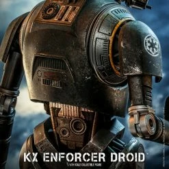 Maybang's Collectibles Hot Toys Star Wars: The Book Of Boba Fett KX Enforcer Droid 1/6 Scale Collectibles Figure
