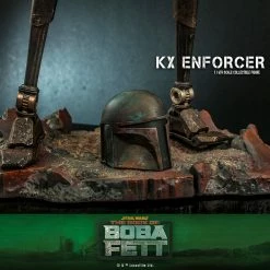 Maybang's Collectibles Hot Toys Star Wars: The Book Of Boba Fett KX Enforcer Droid 1/6 Scale Collectibles Figure