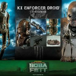 Maybang's Collectibles Hot Toys Star Wars: The Book Of Boba Fett KX Enforcer Droid 1/6 Scale Collectibles Figure