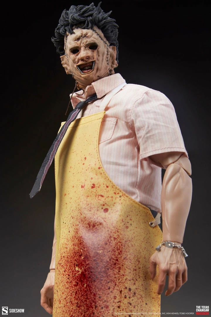 Maybang's Collectibles Sideshow The Texas Chainsaw Massacre 1974 Leatherface (Killing Mask) 1/6 Scale 12" Collectible Figure 12 Maybang's Collectibles Sideshow The Texas Chainsaw Massacre 1974 Leatherface (Killing Mask) 1/6 Scale 12" Collectible Figure