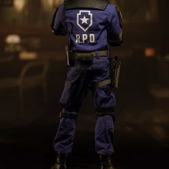 Maybang's Collectibles Action Adventure Damtoys Resident Evil 2 Leon S. Kennedy (Classic Version) 1/6 Scale 12