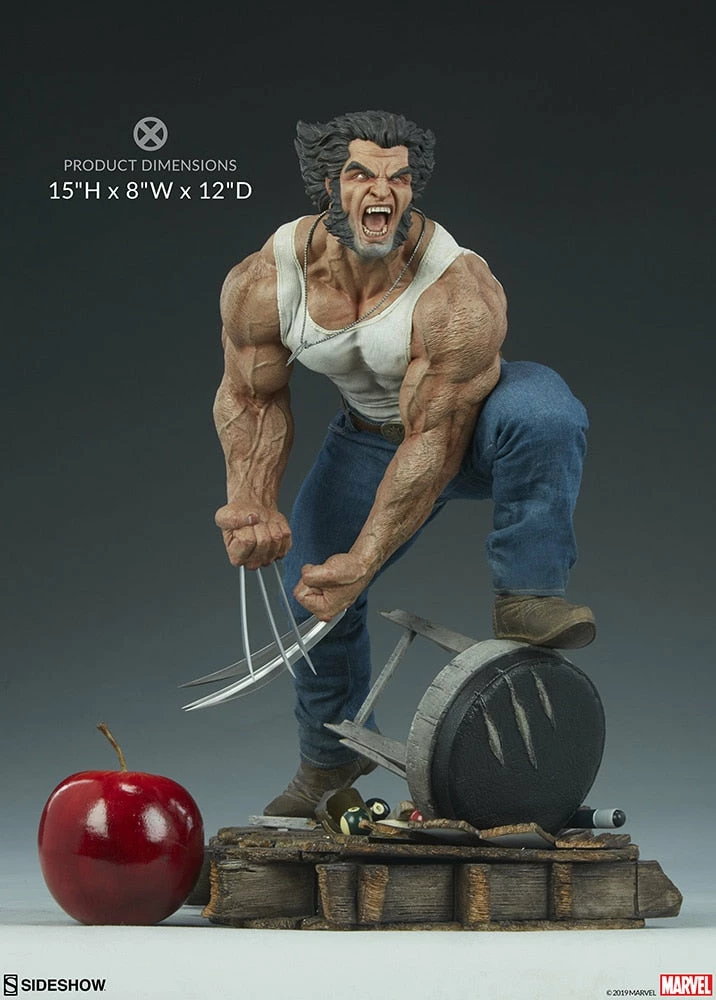 Maybang's Collectibles Sideshow Marvel Comics X-Men Wolverine Logan Premium Format Figure Statue 3 Maybang's Collectibles Sideshow Marvel Comics X-Men Wolverine Logan Premium Format Figure Statue