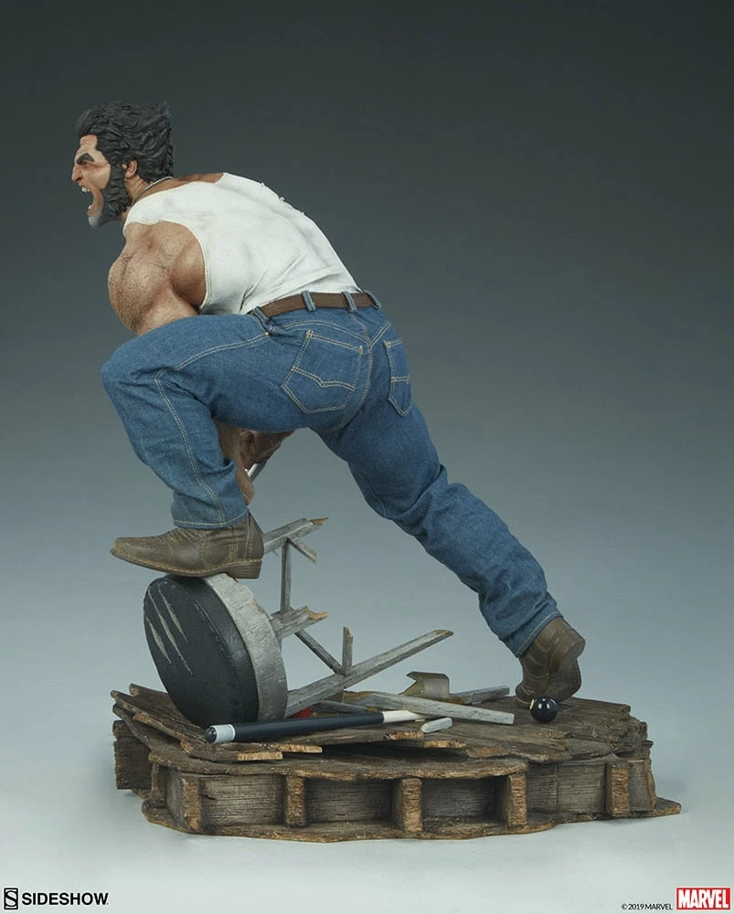 Maybang's Collectibles Sideshow Marvel Comics X-Men Wolverine Logan Premium Format Figure Statue 5 Maybang's Collectibles Sideshow Marvel Comics X-Men Wolverine Logan Premium Format Figure Statue