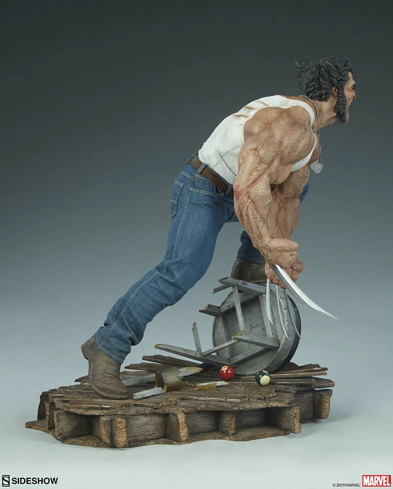 Maybang's Collectibles Sideshow Marvel Comics X-Men Wolverine Logan Premium Format Figure Statue 7 Maybang's Collectibles Sideshow Marvel Comics X-Men Wolverine Logan Premium Format Figure Statue
