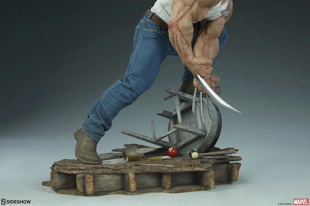 Maybang's Collectibles Sideshow Marvel Comics X-Men Wolverine Logan Premium Format Figure Statue 12 Maybang's Collectibles Sideshow Marvel Comics X-Men Wolverine Logan Premium Format Figure Statue