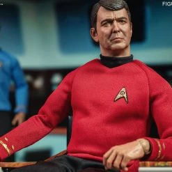 Maybang's Collectibles Quantum Mechanix (QMx) Quantum Mechanix Star Trek The Original Series Lt Commander Montgomery Scott Scotty 1/6 Scale 12" Collectible Figure