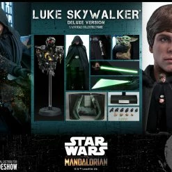 Maybang's Collectibles Hot Toys Star Wars The Mandalorian - Television Masterpiece Series DX23 Luke Skywalker (Deluxe Verison) 1/6 Scale 12