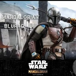Maybang's Collectibles Hot Toys Star Wars The Mandalorian - Television Masterpiece Series Mandalorian & Blurrg 1/6 Scale Collectible Figure Set