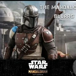 Maybang's Collectibles Hot Toys Star Wars The Mandalorian - Television Masterpiece Series Mandalorian & Blurrg 1/6 Scale Collectible Figure Set