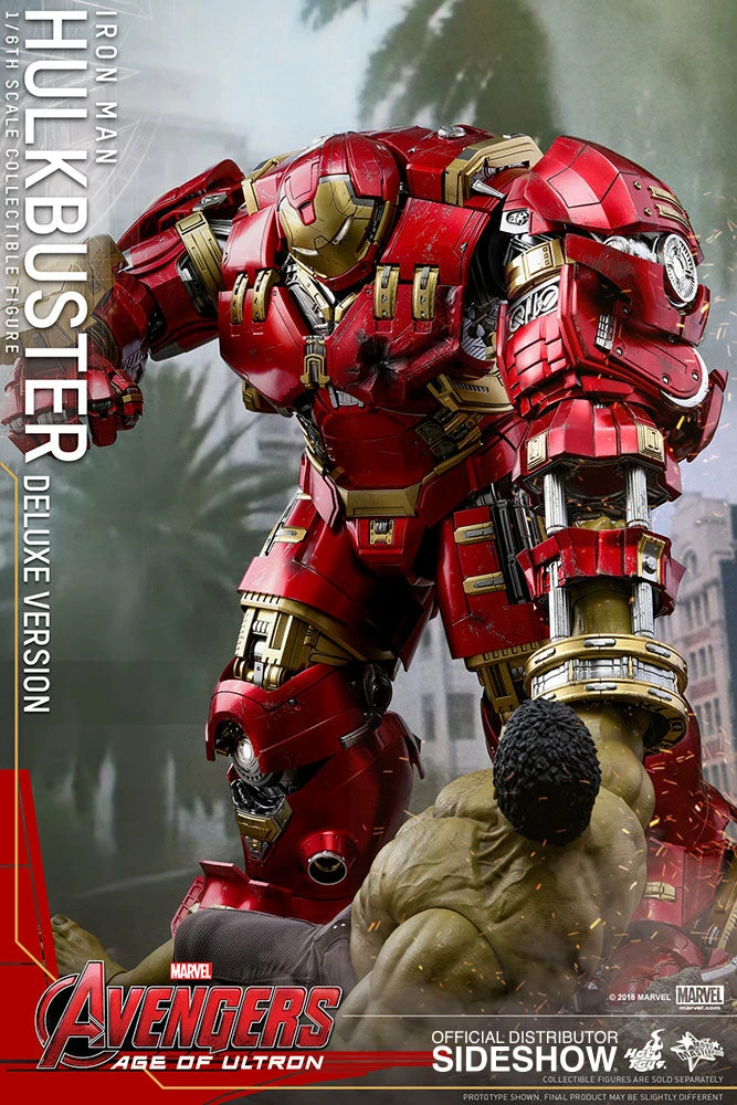 Maybang's Collectibles Hot Toys Marvel Avengers Age Of Ultron Hulkbuster (Deluxe Version) 1/6 Scale Collectible Figure 2 Maybang's Collectibles Hot Toys Marvel Avengers Age Of Ultron Hulkbuster (Deluxe Version) 1/6 Scale Collectible Figure