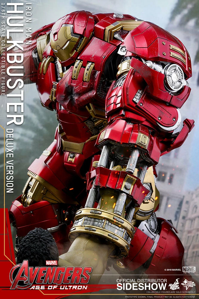 Maybang's Collectibles Hot Toys Marvel Avengers Age Of Ultron Hulkbuster (Deluxe Version) 1/6 Scale Collectible Figure 3 Maybang's Collectibles Hot Toys Marvel Avengers Age Of Ultron Hulkbuster (Deluxe Version) 1/6 Scale Collectible Figure