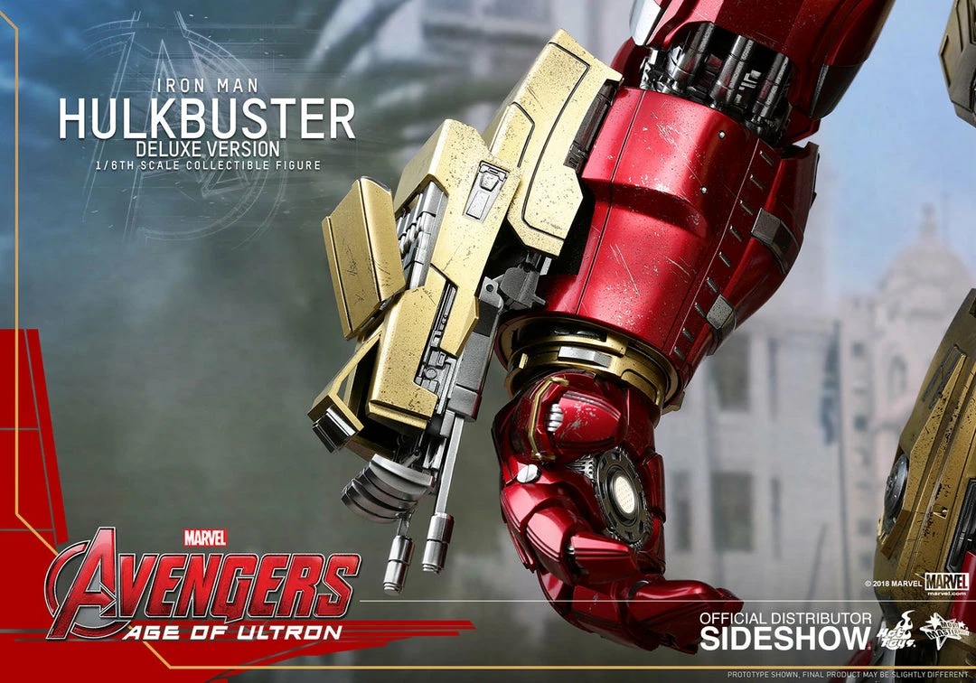 Maybang's Collectibles Hot Toys Marvel Avengers Age Of Ultron Hulkbuster (Deluxe Version) 1/6 Scale Collectible Figure 24 Maybang's Collectibles Hot Toys Marvel Avengers Age Of Ultron Hulkbuster (Deluxe Version) 1/6 Scale Collectible Figure