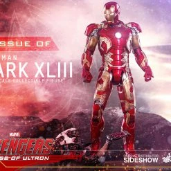 Maybang's Collectibles Hot Toys Marvel Avengers Age Of Ultron Iron Man Mark XLIII Diecast 1/6 Scale Collectible Figure