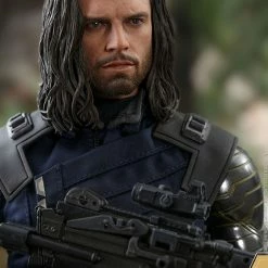 Maybang's Collectibles Hot Toys Marvel Avengers Infinity War Bucky Barnes Winter Soldier 1/6 Scale 12