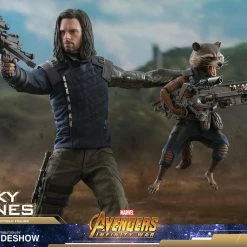 Maybang's Collectibles Hot Toys Marvel Avengers Infinity War Bucky Barnes Winter Soldier 1/6 Scale 12