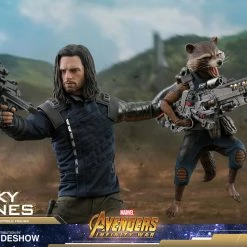Maybang's Collectibles Hot Toys Marvel Avengers Infinity War Bucky Barnes Winter Soldier 1/6 Scale 12