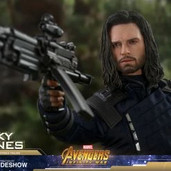 Maybang's Collectibles Hot Toys Marvel Avengers Infinity War Bucky Barnes Winter Soldier 1/6 Scale 12