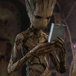 Vendor-unknown Hot Toys Marvel Avengers Infinity War Groot & Rocket 1/6 Scale Figure Set