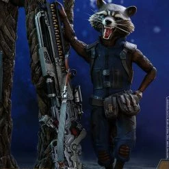 Vendor-unknown Hot Toys Marvel Avengers Infinity War Groot & Rocket 1/6 Scale Figure Set