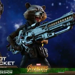 Vendor-unknown Hot Toys Marvel Avengers Infinity War Groot & Rocket 1/6 Scale Figure Set