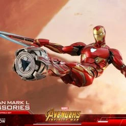 Maybang's Collectibles Hot Toys Marvel Infinity War Iron Man Mark L Accessories Collectible Set