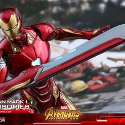 Maybang's Collectibles Hot Toys Marvel Infinity War Iron Man Mark L Accessories Collectible Set