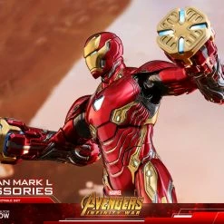 Maybang's Collectibles Hot Toys Marvel Infinity War Iron Man Mark L Accessories Collectible Set